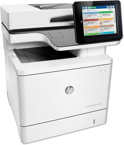 HP Color LaserJet Enterprise MFP M577DN Duplex Printer مع يوم واحد ، يوم العمل التالي ، ضمان في الموقع (B5L46A) in Kuwait