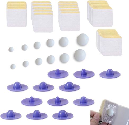 24PC Spherical Shape Soft Silicone Belly Button Plug for Tummy Tuck Recovery - 6 Sizes Comfort Fit, Premium Material in Saudi Arabia
