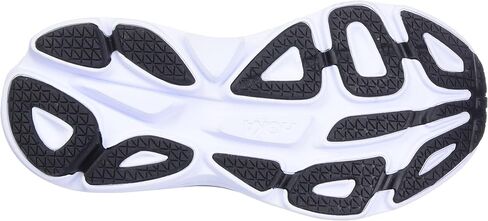 Hoka Women's Bondi 8 Sneaker, Black/White, 6 Wide in Saudi Arabia