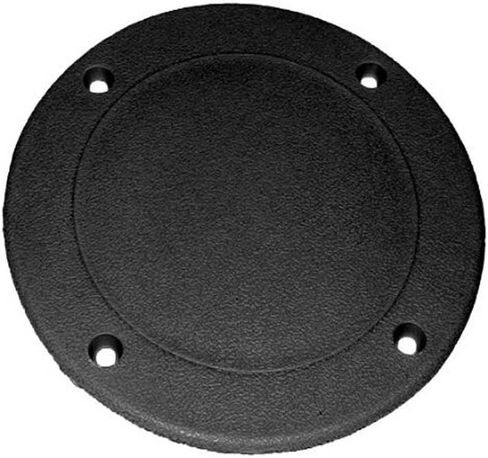 T-H Marine SDP-2-DP Screw Down Deck Plates, 8" - Black in Saudi Arabia
