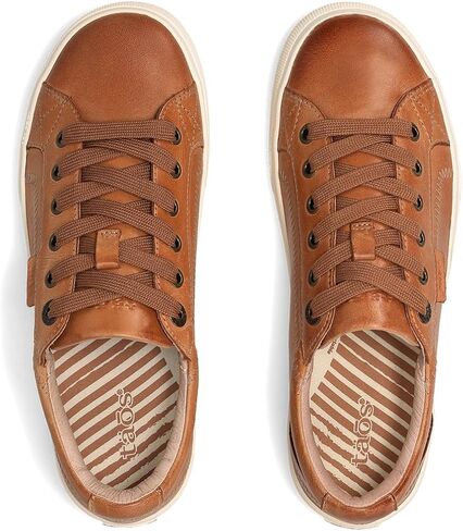 Taos Plim Soul Lux Women's Sneaker - Soft Premium Leather Lace Up Sneakers with All Day Walking Comfort and Support Caramel 10.5 (W) US in Saudi Arabia