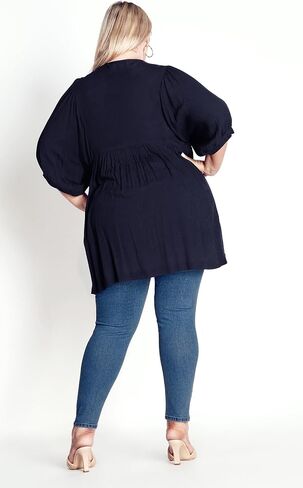 Avenue Women's Aveology Plus Size Jean Jayda Skny H Waist in Saudi Arabia