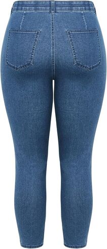 Avenue Women's Aveology Plus Size Jean Jayda Skny H Waist in Saudi Arabia
