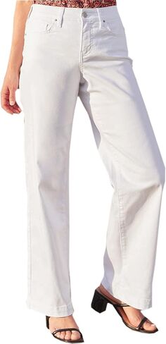 Royalty For Me Womens Womens Wide Leg Sustainable JeanPants in Saudi Arabia