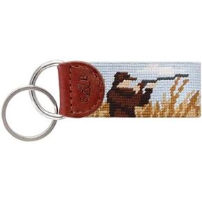 Smathers & Branson Upland Shoot Needlepoint Key Fob
