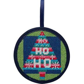 Alice Peterson Stitch-Ups Ho Ho Ho Tree Needlepoint Ornament Kit