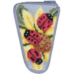 Scissor Case - Ladybug - Needlepoint Kit