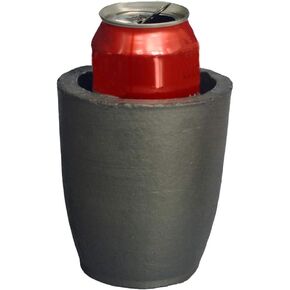 LLF Clay Graphite Crucible Foundry Cup Furnace Torch Melting Casting Refining Gold Silver Copper Brass Aluminum Lead Zinc and Alloys (#3 (Capacity 350ML)) in Saudi Arabia