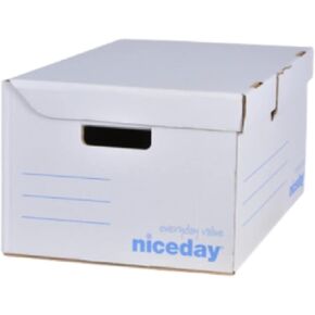 NICEDAY ARCHIVE WHITE BACKGROUND 545 X 354 X 255 MM LOT: 10