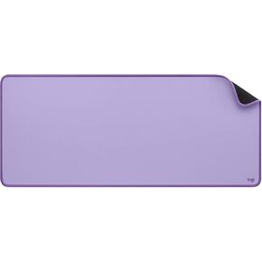 Logitech Desk Mat - Studio Series, Multifunctional Large Desk Pad, Extended Mouse Mat, Office Desk Protector with Anti-Slip Base, Spill-Resistant Durable Design - Pink