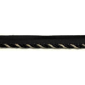 تويست الحبل مع تشذيب أنابيب الشفاه المعدنية - 8 ياردات مستمرة! (أبيض/ذهبي) in Kuwait