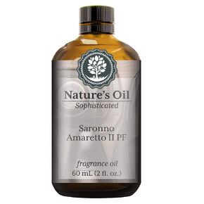 Saronno Amaretto II PF Fragrance Oil (60ml) For Cologne, Beard Oil, Diffusers, Soap Making, Candles, Lotion, Home Scents, Linen Spray, Bath Bombs