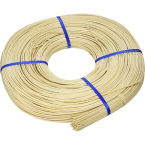 Commonwealth Basket Round Reed #4 2-3/4mm 1-Pound Coil, Approximately 500-Feet
