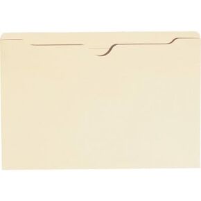 SMEAD MANUFACTURING CO. File Jackets with Double-Ply Top, Legal, 11 Point Manila, 100/Box (76500)
