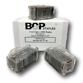 Brand Compatible for Canon Staple P1, P1 Staples, Staple Cartridge Refills (3 Cartridges X 5000)