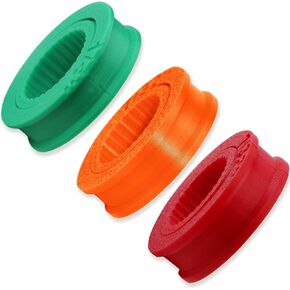 Set of 3 Stained Glass Ring Finger Foiler, Suitable for 3/16", 7/32" and 1/4" Stained Glass Art Foiling
