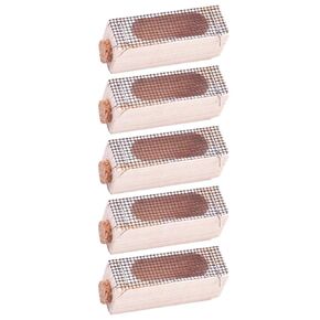 Wooden Queen Cages, 5pcs Wooden Queens Cages Beekeeping Cage Assembled Queen Protector Cage for Queen Rearing Beehive Splits