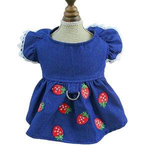 Furbabycare® Fashion Sweet Puppy Dog Blingbling Princess Skirt Pet Dog Lace Cake Camisole Tutu Dress A-Pink XXS
