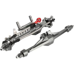 CNC Aluminum Complete Axle Front & Rear Set for 1/10 Axial SCX10 III TRX4 VP RC Crawler New Upgrades