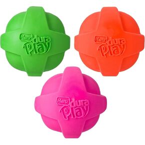 Hartz Dura Play Ball Size:Medium Pack of 3