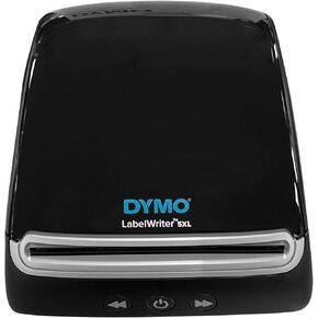 DYMO LabelWriter 5XL Direct Thermal Label Printer with Wired USB and Ethernet Connectivity - Monochrome, 62 Labels Per Minute, 300 dpi, 4 x 6 - Includes 1 Rolls of 500 Labels