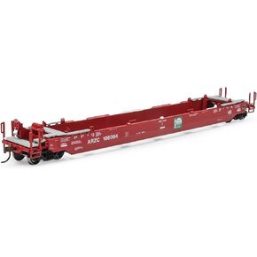 Athearn HO ATH 48' Husky Stack Well ARZC #100004 ATH-1360