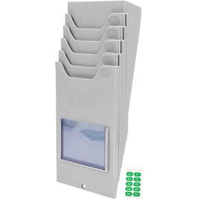 Angoily Hanging Card Holder for Wall Time Wall Holder Cost- Material Card Rack