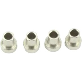 RC Upgrade Parts for Wltoys 104001-1903 1/10 RC Car Spare Parts Accessories 4Pcs Metal Flange Bushing 6.5X7.4Mm for Silver