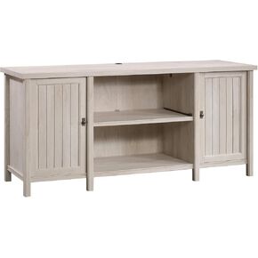 Earthy Elegance 60" W x 18" D x 30" H Credenza - Chalked Chestnut Finish, Stylish Storage for Home or Office