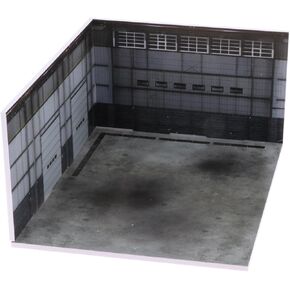 1/64 Scale Car Scene Model Workshop Diorama for Miniature Vehicle Display
