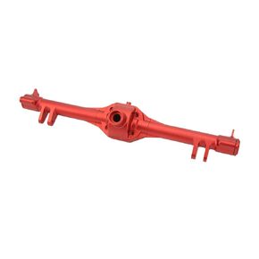 High Polishing Performance RC Hinterachhuser Module for Better Control by Losi 1/10 for Hammer Rey for Rock Rey - Aluminum Alloy RC Axis Housing (Red)