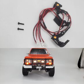 Palumma RC Front and Rear Light Groups for FMS K5 FCX24m RC Car Upgrade Accessories