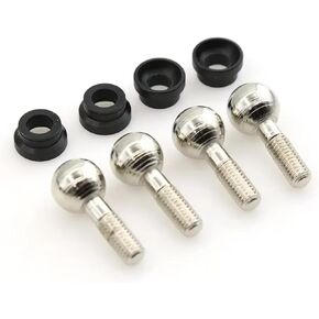 RC Car Accessories for Traxxas for Summit for T-Maxx for E-Revo for Revo for Slayer for Pro 1/10 4pcs ball head procks pivot cap cap inghings 4933