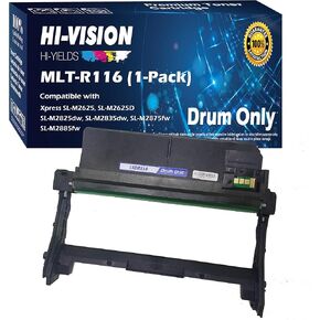 HI-VISION HI-YIELDS 1 Pack Drum Unit Compatible MLT-R116 Drum Unit Replacement for MLTR116 R116 use with Xpress SL-M2835DW M2885FW M2875FW M2825DW M2625 M2625D M2626D M2676N M2836