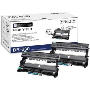 1-Pack DR630 High Yield Black Drum Unit, Replacement for Brother HL-L2300D L2305W L2315DW L2320D L2340DW L2360DW L2380DW MFC-L2680W L2700DW L2705DW L2720DW L2740DW DCP-L2520DW L2540DW Printer