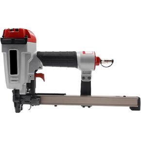 Oil-Free Pneumatic Staple Gun Heavy-Duty Stapler Pneumatic Code Nail Gun TRS25S U-Shaped Stapler Gun for Siding Board Wood Working Furniture Sheating Tool Pneumatic Nail Gun