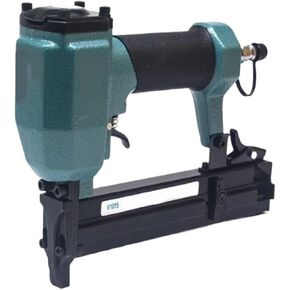 Oil-Free Pneumatic Staple Gun Heavy-Duty Stapler Pneumatic Angle Nail Gun V-Type Pneumatic Stapler V1015 Nail Gun Woodworking Tools