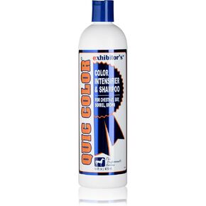 exhibitor's Quic Color Shampoo Intensifier for Chestnut, Bay, Sorrel, Brown Colored Coats 16oz