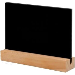 Portable Message Boards Bracket Message Board Blackboard Message Board Drawing Board Teaching Small Chalkboard Home Decor Ornaments Suitable for Messages Versatile Use Easy to Clean(Black s)