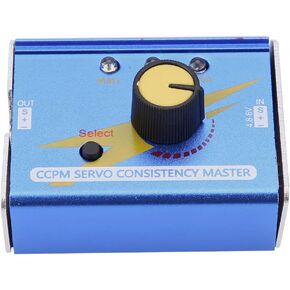 DC4.8-6V Lightweight ECS Consistency Speed Controller Tester, RC Servo Tester, for RC Car Helicopter Boat