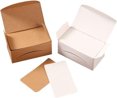 Angoily Retro Memo Pads Pcs Kraft Blank Greeting Cards White Small Cards Postcards for Mailing Memo Pads in Saudi Arabia