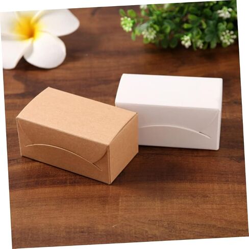 Angoily Retro Memo Pads Pcs Kraft Blank Greeting Cards White Small Cards Postcards for Mailing Memo Pads in Saudi Arabia