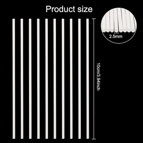 beinkmake 10Pcs Reusable Hanging Burning Rod 3.94 x 0.1inch Pendant Sculpture Burn Sticks Jewelry Rods Kiln Hanging Burning Rod Fires Pottery Tools in Saudi Arabia