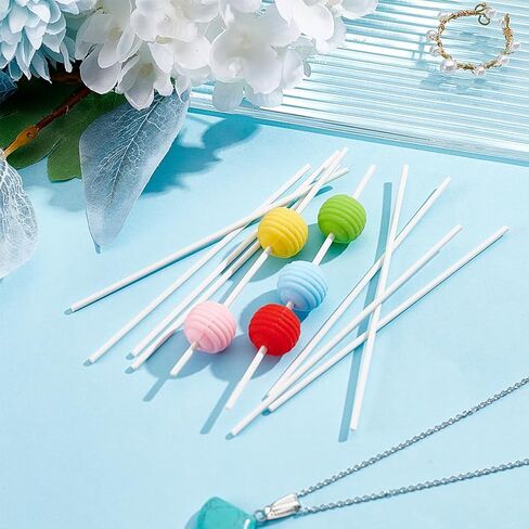 beinkmake 10Pcs Reusable Hanging Burning Rod 3.94 x 0.1inch Pendant Sculpture Burn Sticks Jewelry Rods Kiln Hanging Burning Rod Fires Pottery Tools in Saudi Arabia