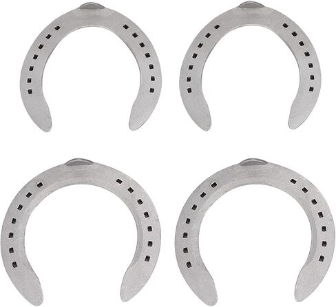 4 Piece Horseshoe Set Equestrian Tools and Accessories Protect Horseshoes Maintain hoof Health Suitable for Farriers in Saudi Arabia