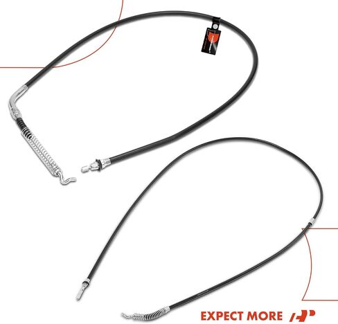 A-Premium Rear Passenger Side Parking Brake Cable Assembly Compatible with Dodge Models: Ram 1500 2002-2008, Ram 2500 2008, Ram 3500 2008 - Replace# 52010066AA in Saudi Arabia