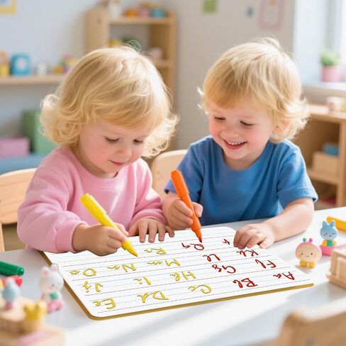اللوحة البيضاء الصغيرة ، ألواح Laprowards الجافة 9'x 12 '' Mini Board مزدوجة الجوانب المحمولة للطلاب اللوازم المدرسية للطلاب (6 لوحات بيضاء) in Kuwait