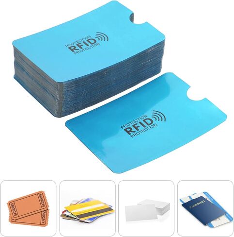 CREDIAL CARDER CASETECTION CASE ANTITHEFT MAGNECT PAD لبطاقات التسوق (الأزرق) in Kuwait