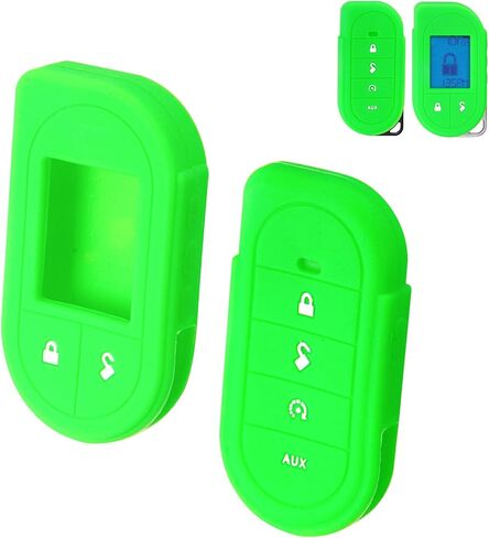 غطاء حماية خاص من راتنج السيليكون لجهاز التحكم عن بعد لنظام السلامة على الطريقين مناسب لـ Viper 5706 4706 7756V 7351V 7752V جزء بديل جديد لمفتاح Viper (أسود) in Kuwait