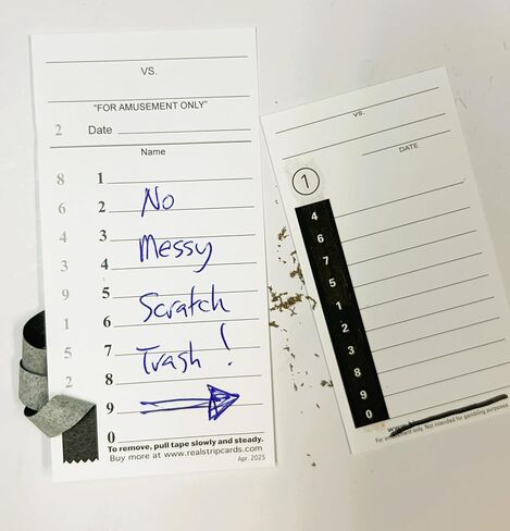10 Line Strip Cards. 100 Pack. Football, Breaks, Includes Bonus # & Instructions. in Saudi Arabia